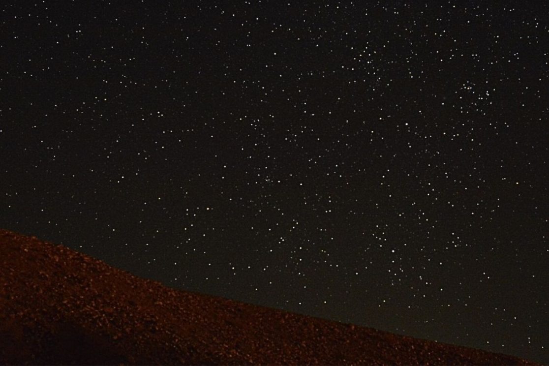 Chan Beerot at Mitzpe Ramon Star watching
