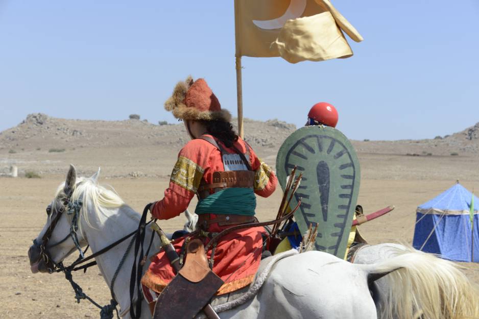 horns of hattin battle 4th july reenacted