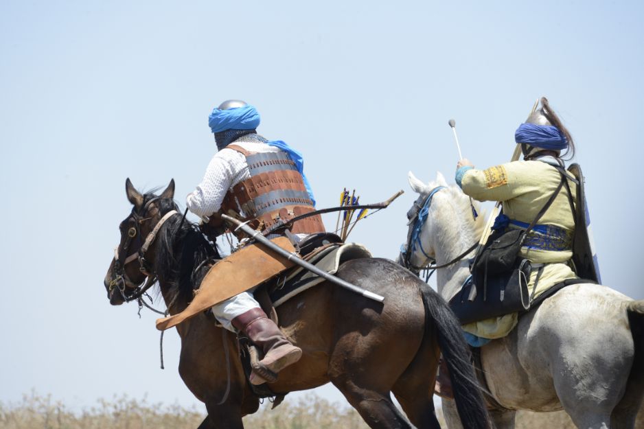 Armor inspired by 12th-century Muslim warriors