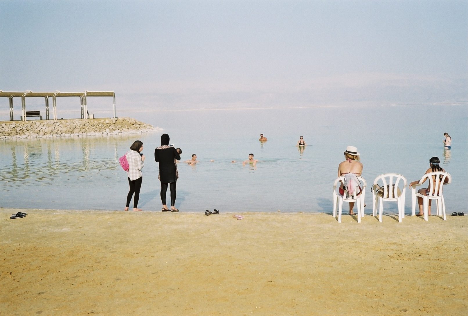 Crown Plaza now the Vert beach at Ein Bokek Dead Sea
