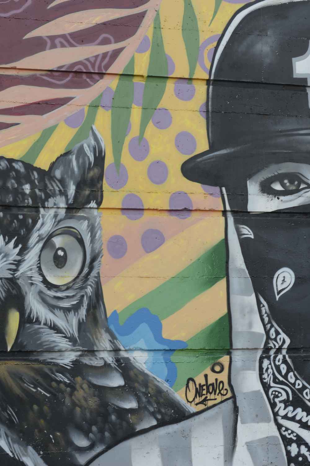 Daliyat al-Carmel football stadium graffiti