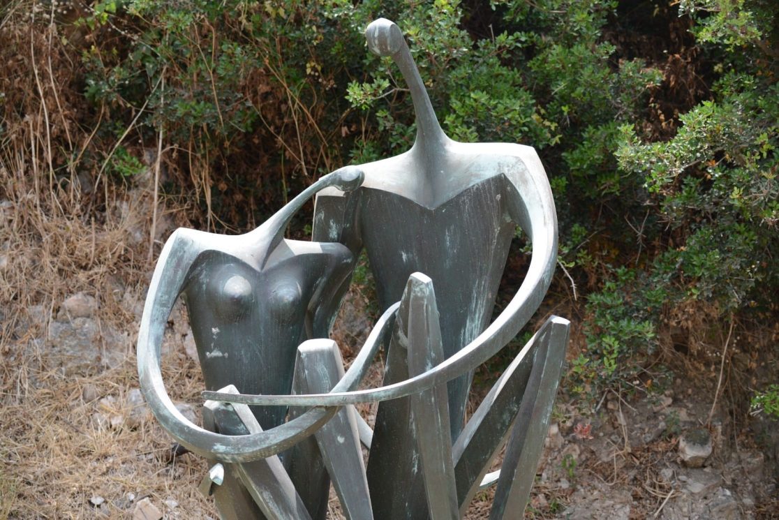 Ein Hod artist village sculpture