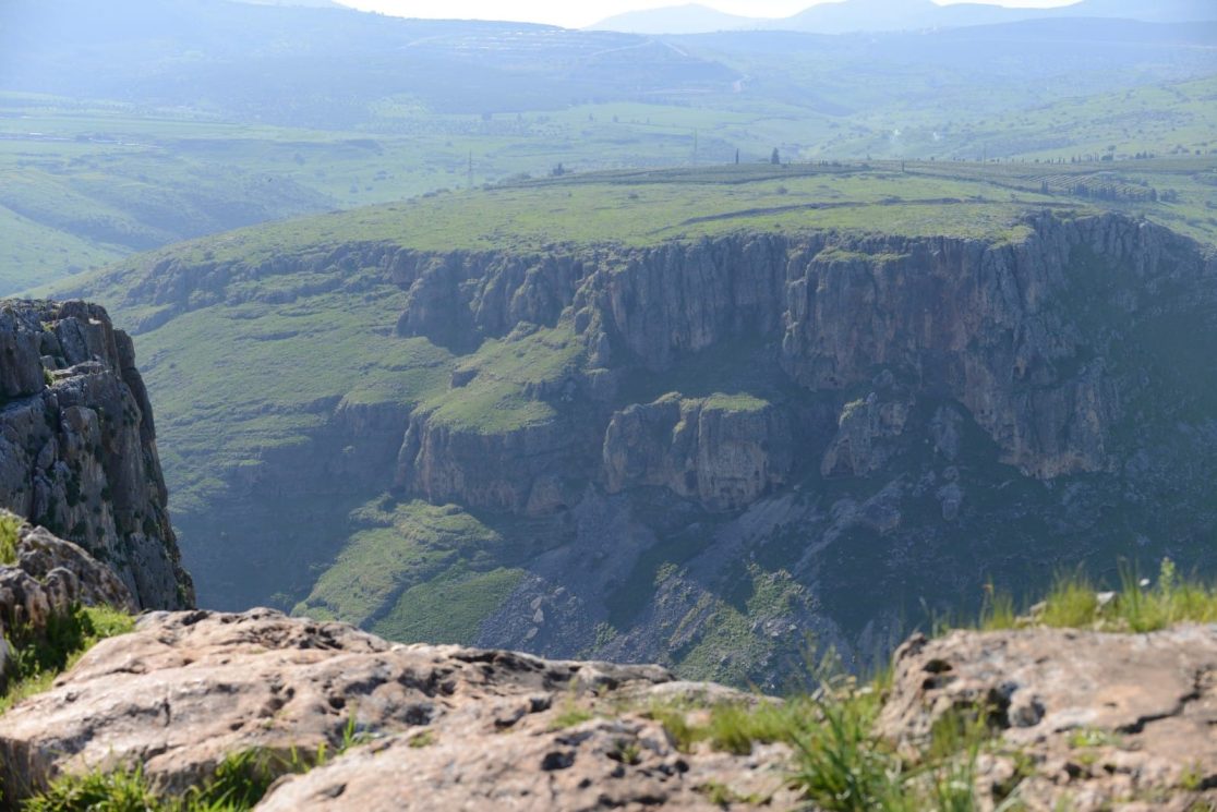 Mount Arbel look to Nitai summit
