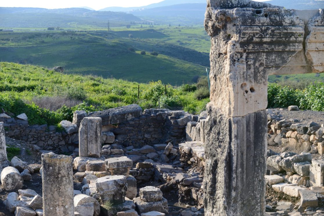 Mount Arbel old synagogue Next to Tiberias