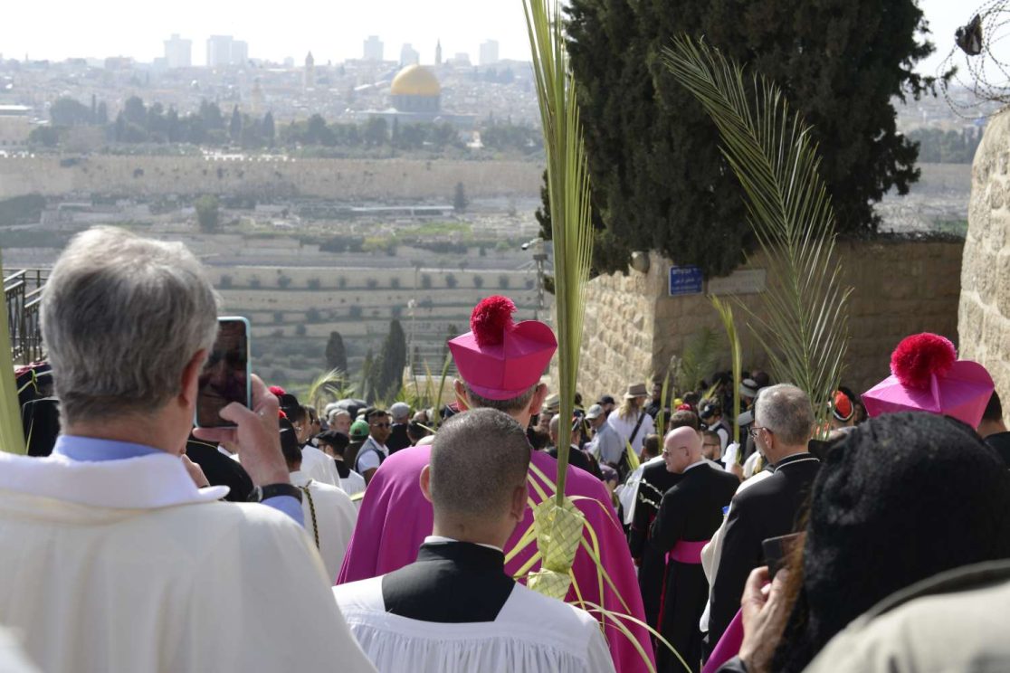 Palm Sunday procession