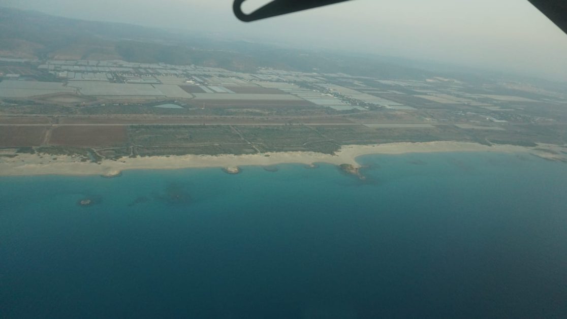 Paradive sky diving while in the air