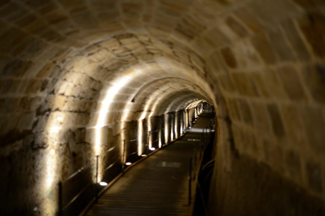 Templars Tunnel at Old Akko