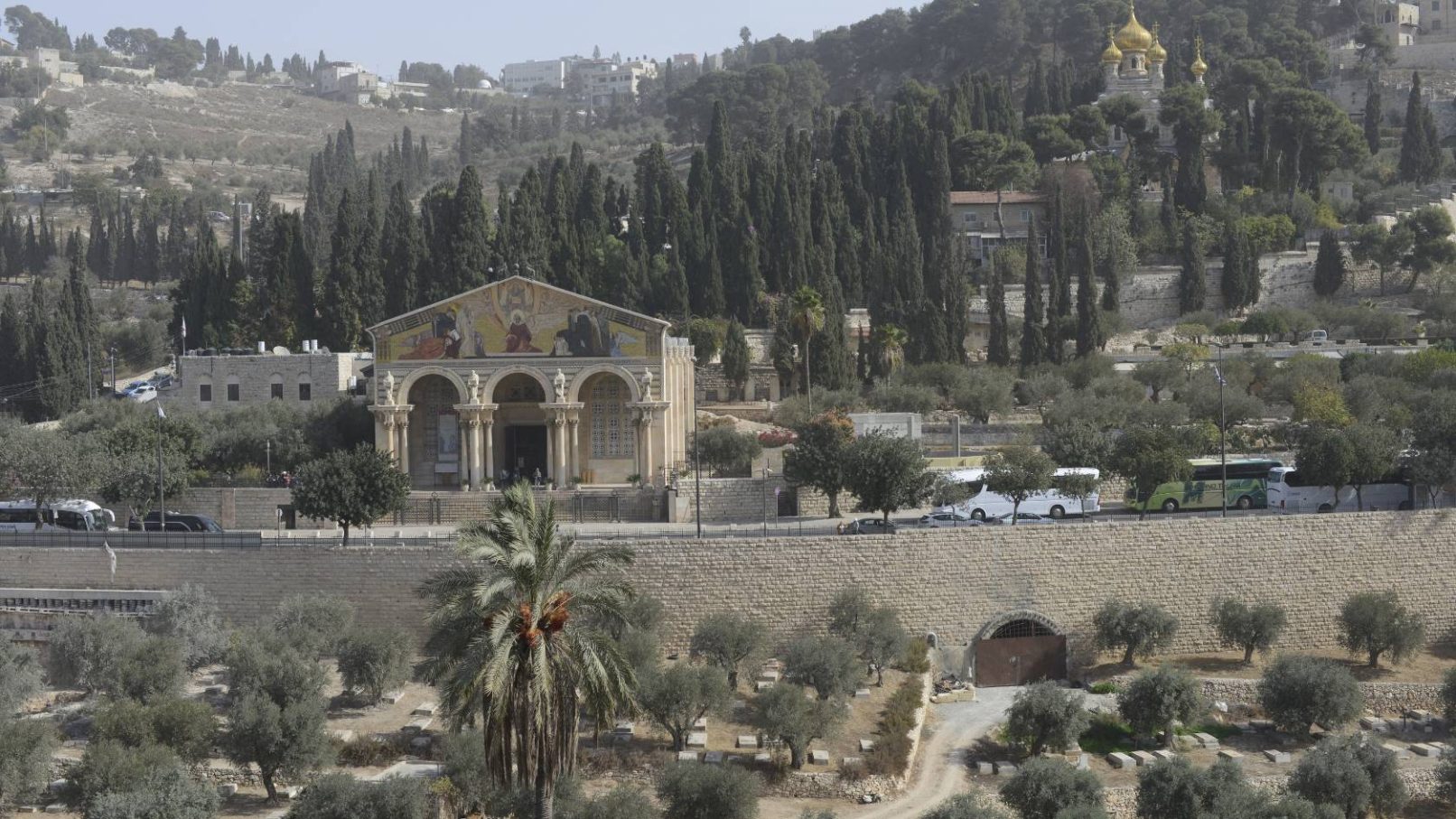 The Church of All Nation at Jerusalem Olive Mountain