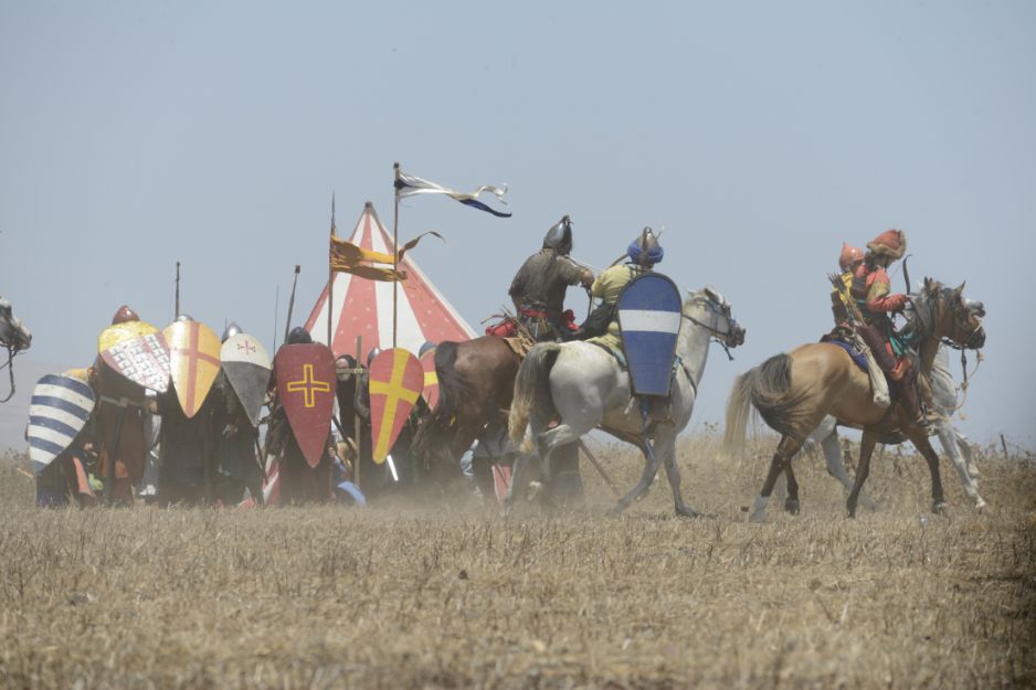 The Crusader led by King Guy de Lusignan