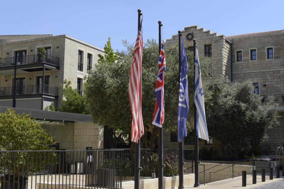 The Orient blends restored Templar buildings with striking modern architecture