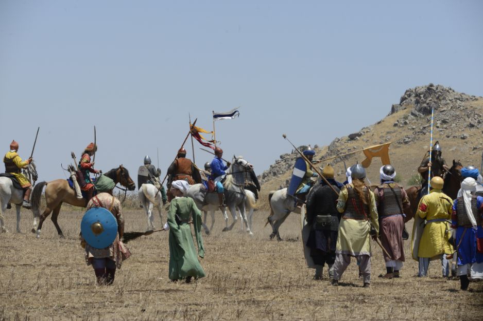 The decisive Battle of Hattin on July 4, 1187