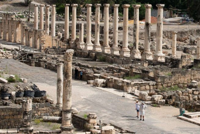 Bet She'an cardo street