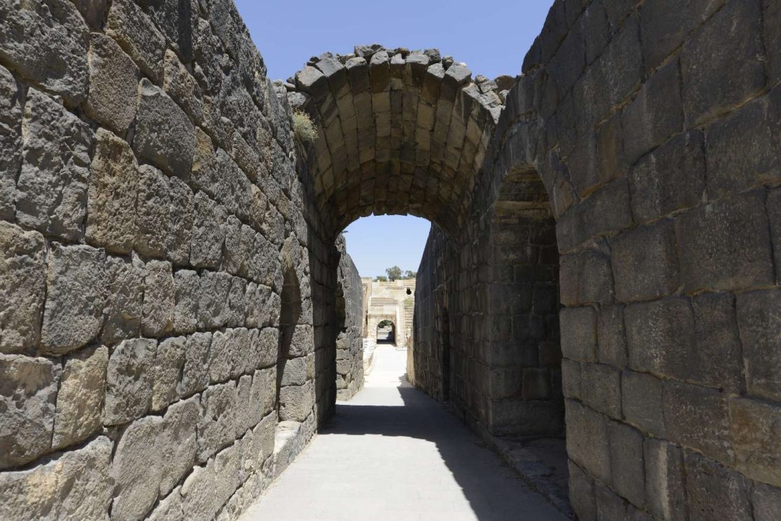 Entry to Beit Shea'an Roman theatre