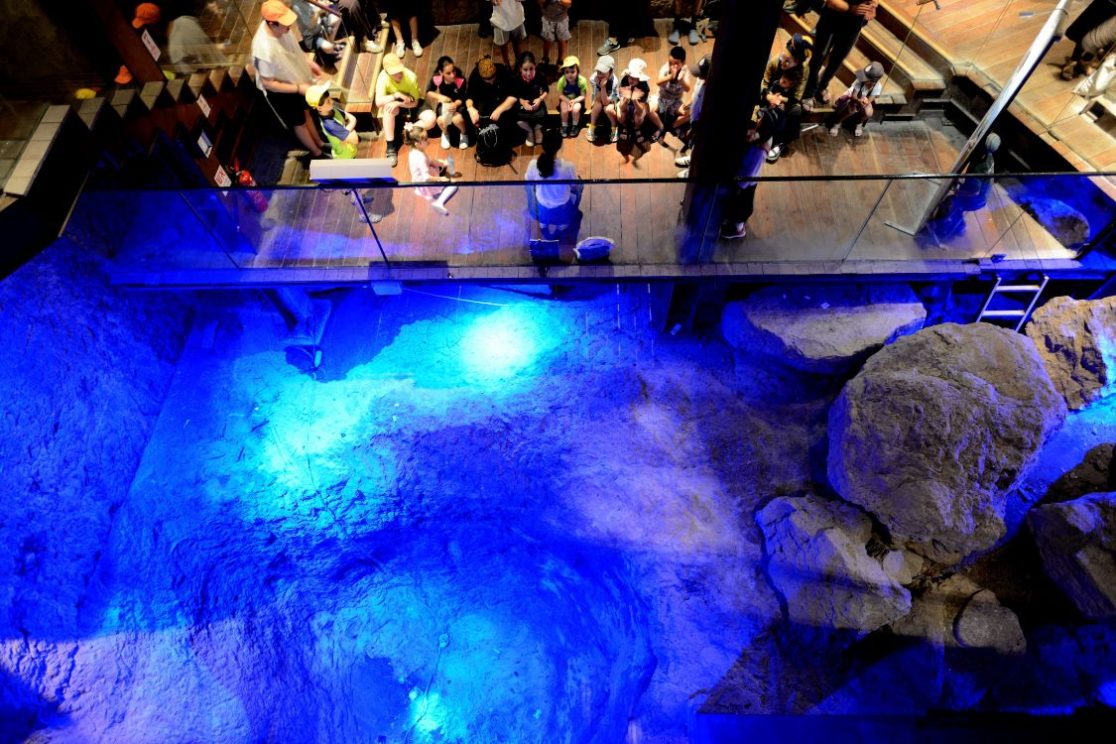 The Gihon Spring, Jerusalem’s primary water source during the Jebusite period in the 10th century BC