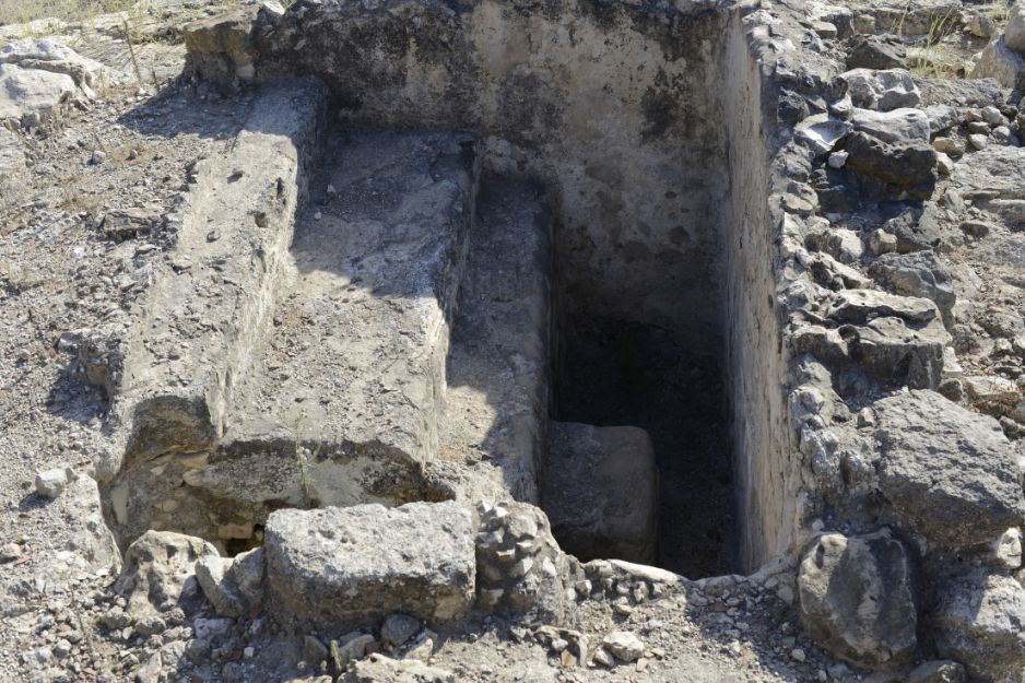 An ancient Second Temple-period mikveh, a Jewish ritual bath discovered at Zippori